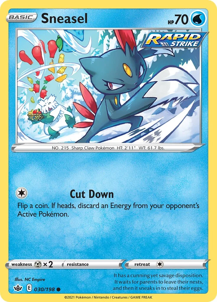 Sneasel 「CRE 030/198」「EN」