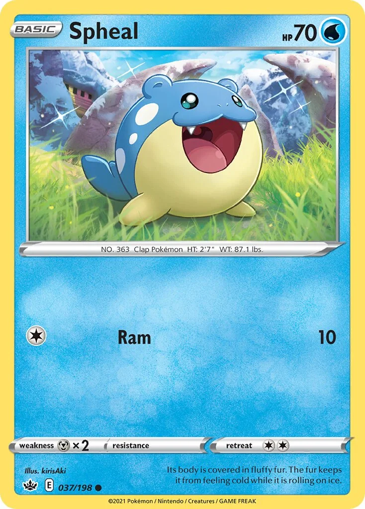 Spheal 「CRE 037/198」「EN」