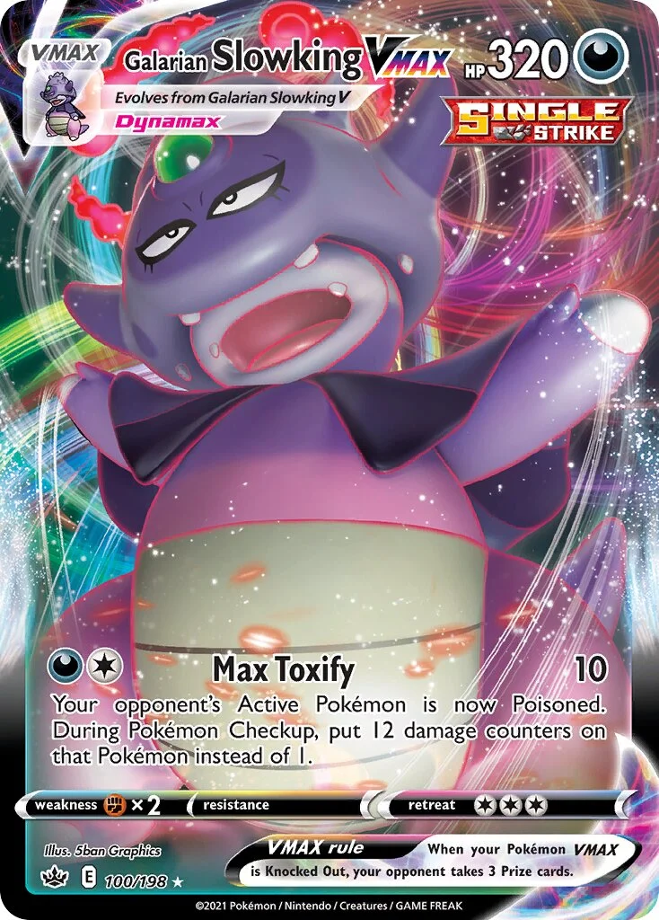 Galarian Slowking VMAX 「CRE 100/198」「EN」