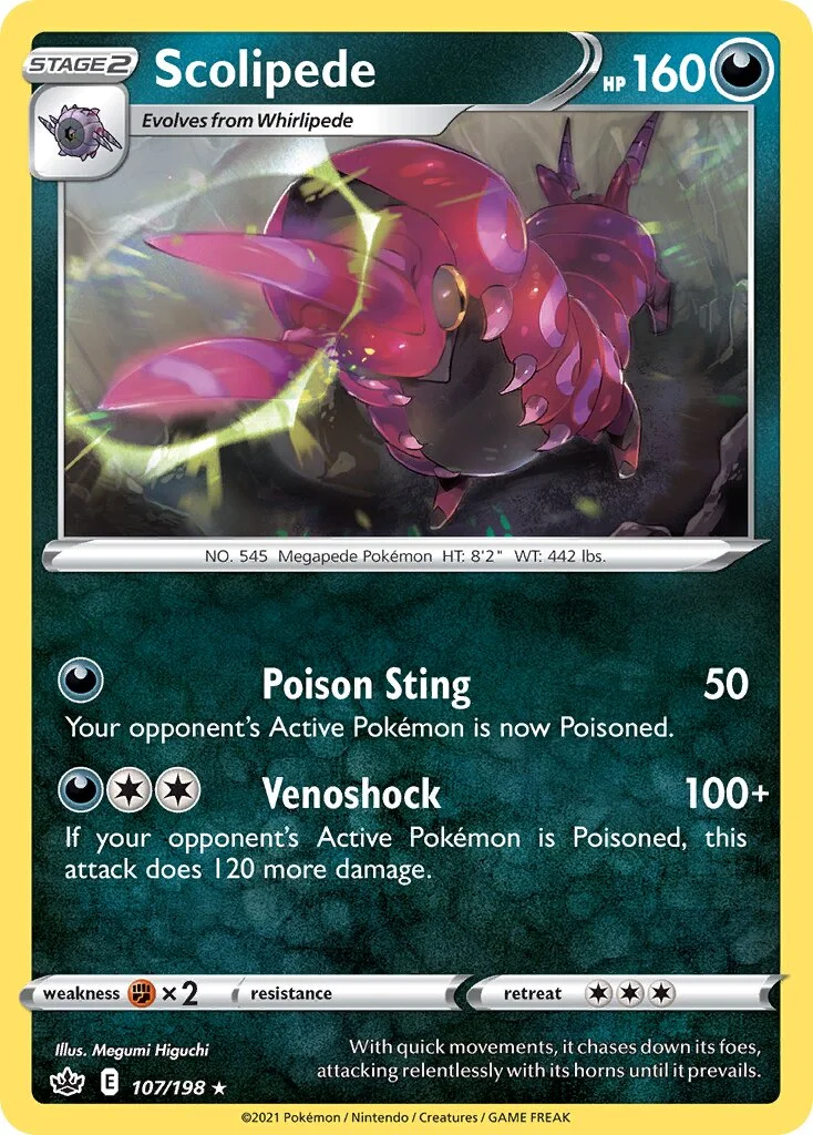 Scolipede 「CRE 107/198」「EN」
