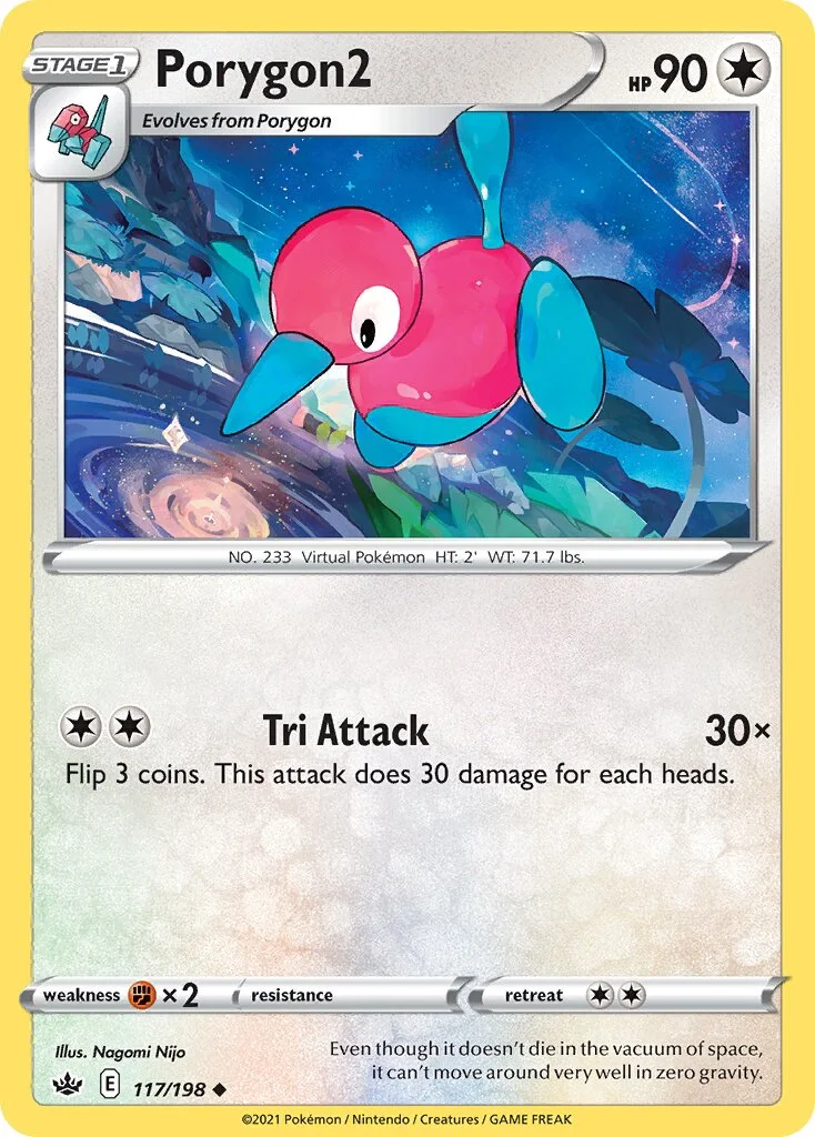 Porygon2 「CRE 117/198」「EN」