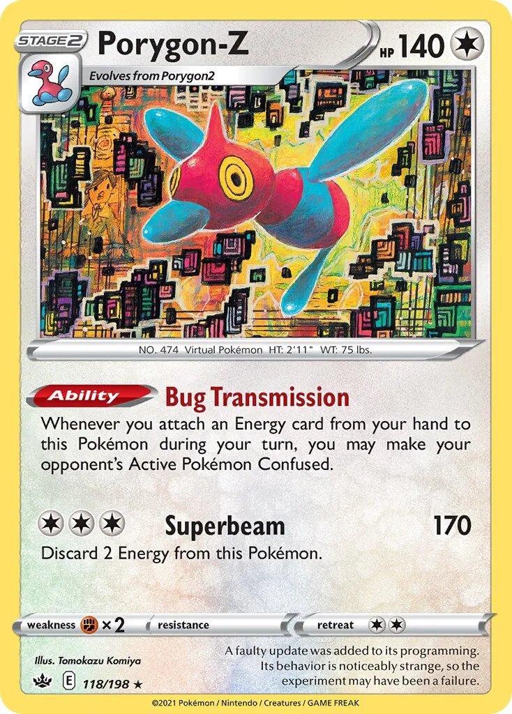Porygon-Z 「CRE 118/198」「EN」