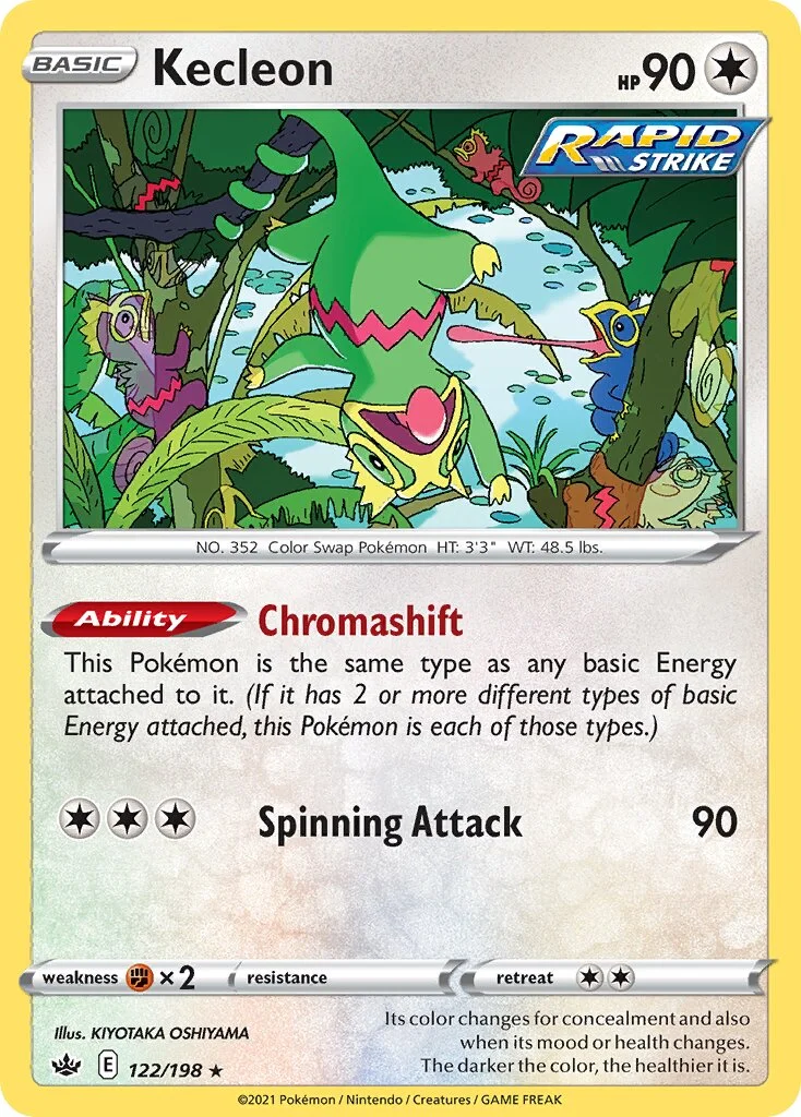 Kecleon 「CRE 122/198」「EN」