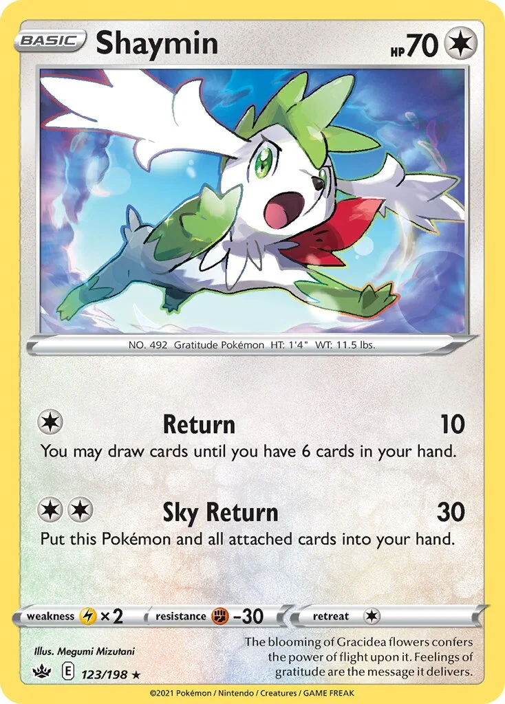 Shaymin 「CRE 123/198」「EN」