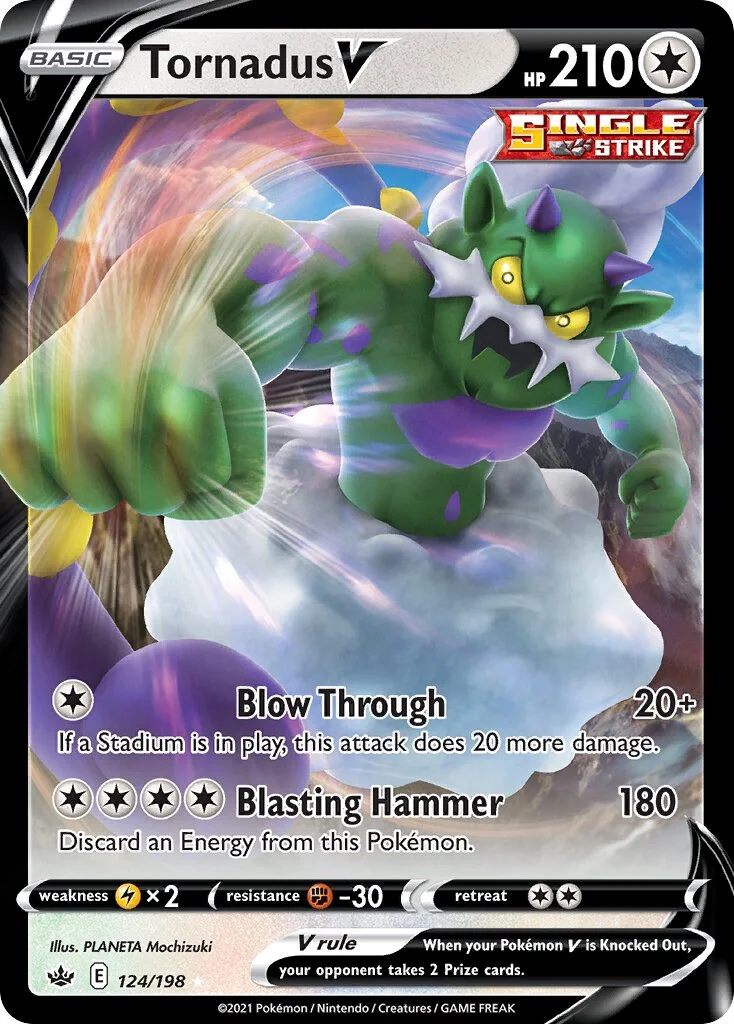 Tornadus V 「CRE 124/198」「EN」