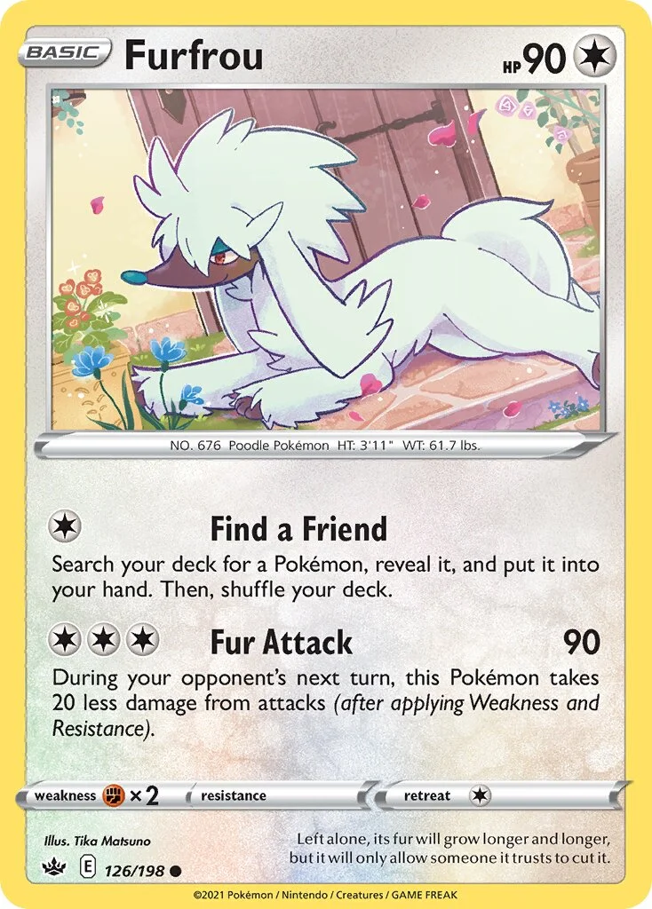 Furfrou 「CRE 126/198」「EN」