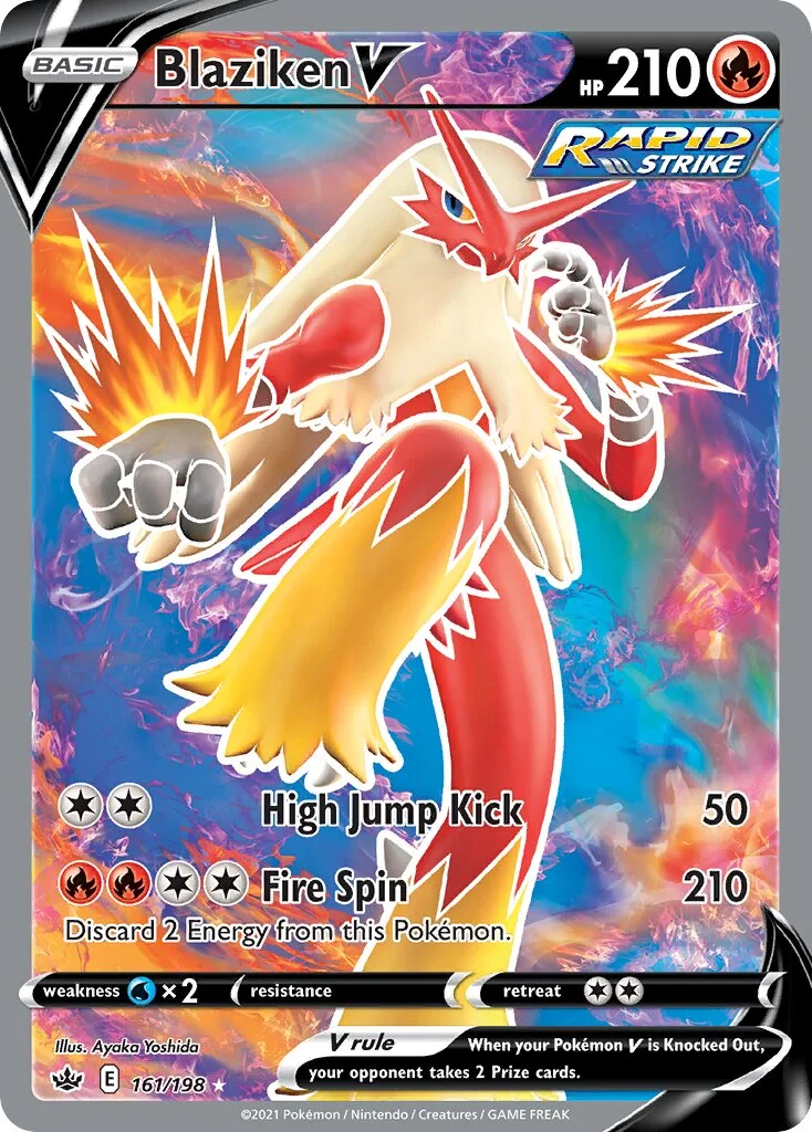 Blaziken V 「CRE 161/198」「EN」