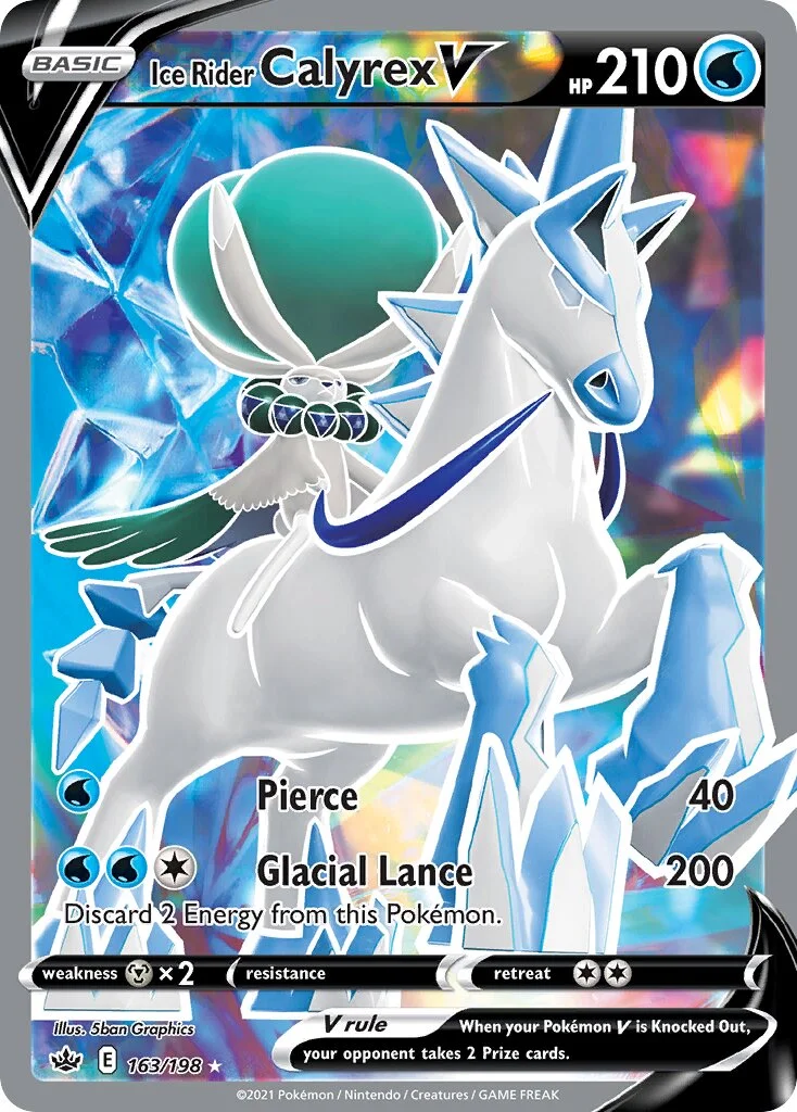 Ice Rider Calyrex V 「CRE 163/198」「EN」