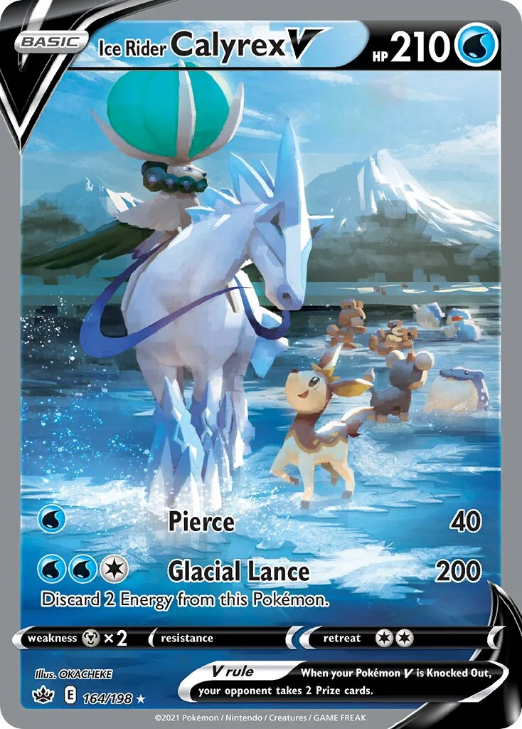 Ice Rider Calyrex V 「CRE 164/198」「EN」