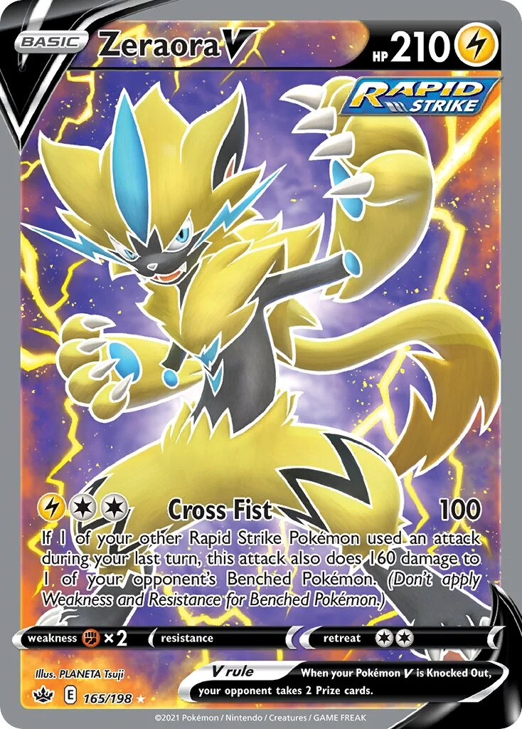 Zeraora V 「CRE 165/198」「EN」