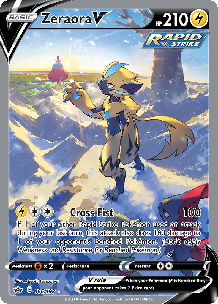 Zeraora V 「CRE 166/198」「EN」