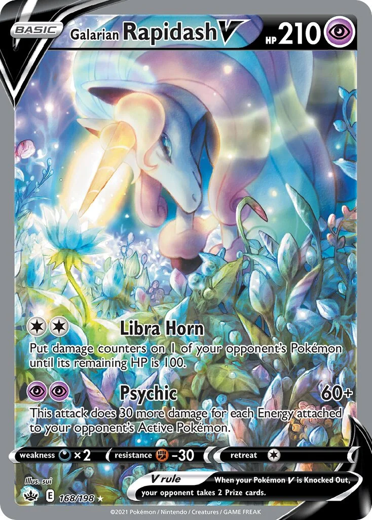 Galarian Rapidash V 「CRE 168/198」「EN」