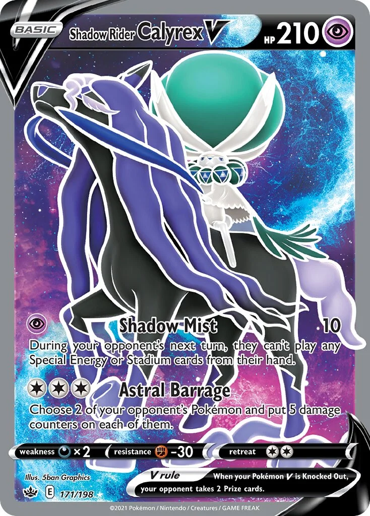 Shadow Rider Calyrex V 「CRE 171/198」「EN」