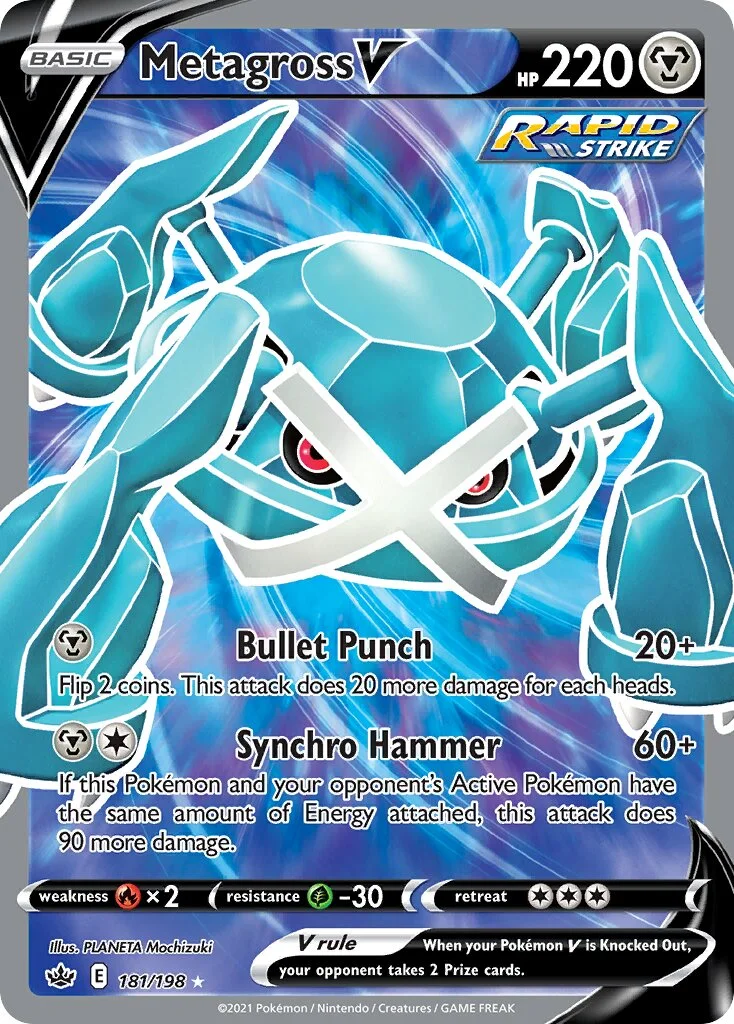 Metagross V 「CRE 181/198」「EN」