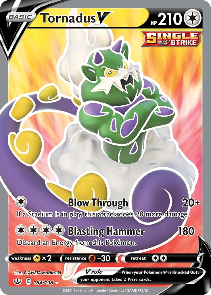Tornadus V 「CRE 184/198」「EN」