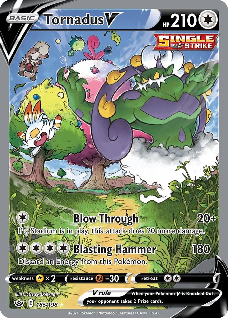 Tornadus V 「CRE 185/198」「EN」