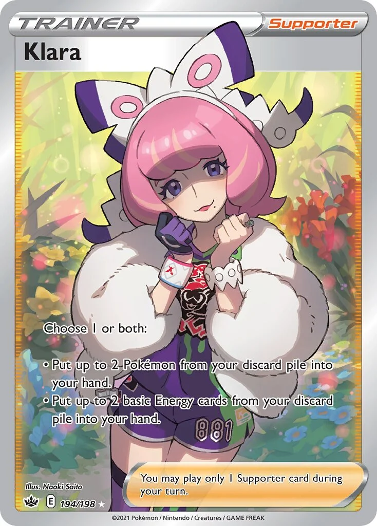 Klara 「CRE 194/198」「EN」