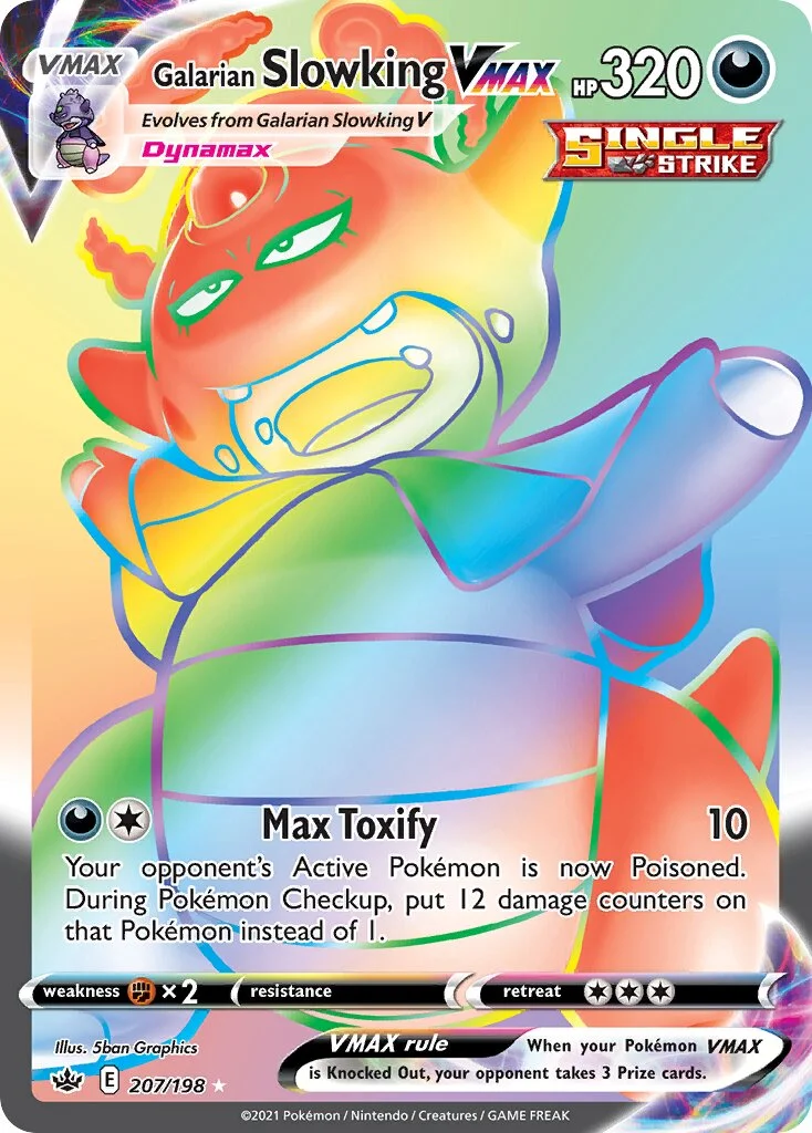 Galarian Slowking VMAX 「CRE 207/198」「EN」