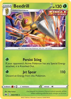 Beedrill #003/198 · Pokémon