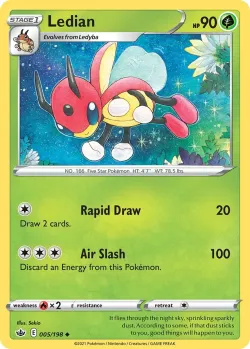 Ledian #005/198 · Pokémon