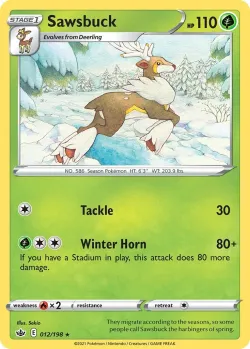 Sawsbuck #012/198 · Pokémon