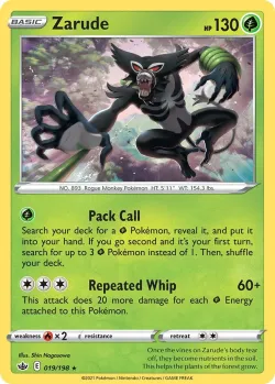 Zarude #019/198 · Pokémon