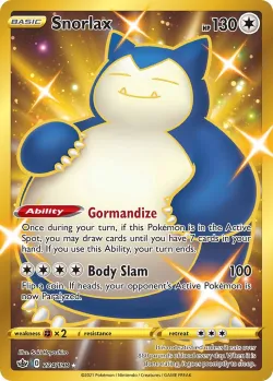 Snorlax 「CRE 224/198」「EN」