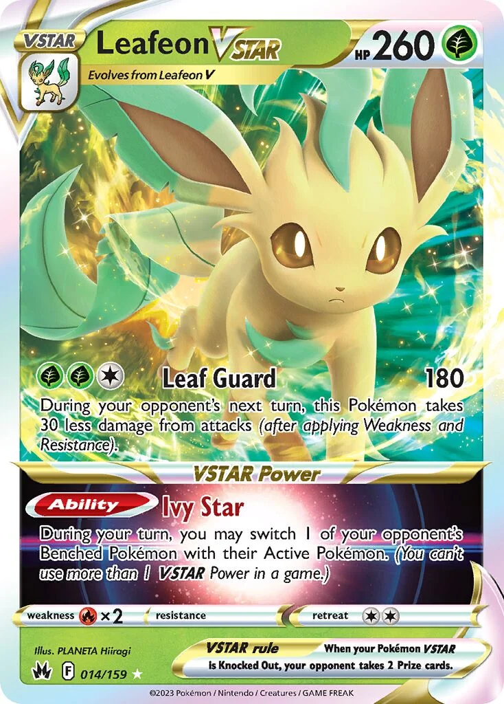 Leafeon VSTAR 「CRZ 014/159」「EN」