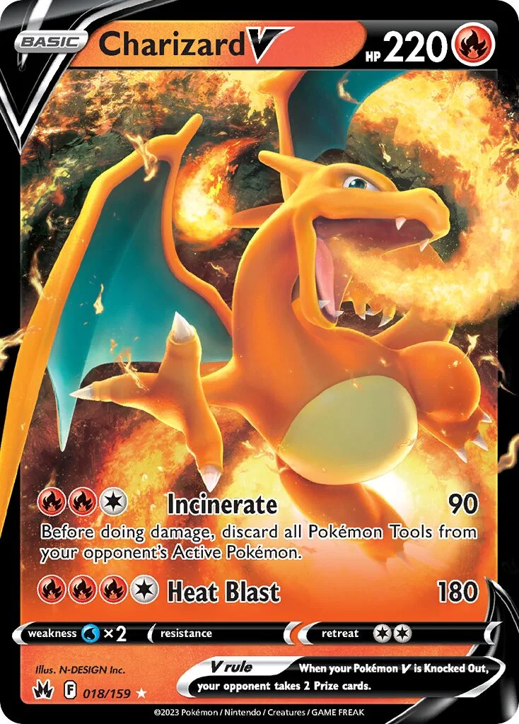 Charizard V 「CRZ 018/159」「EN」