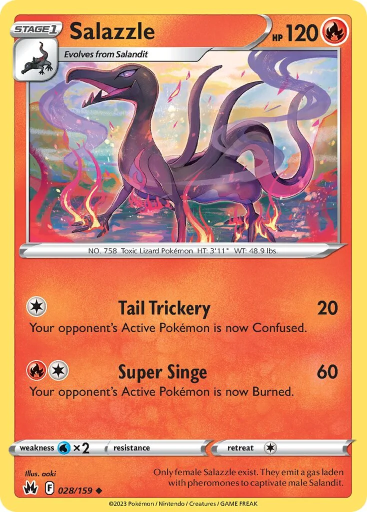Salazzle 「CRZ 028/159」「EN」