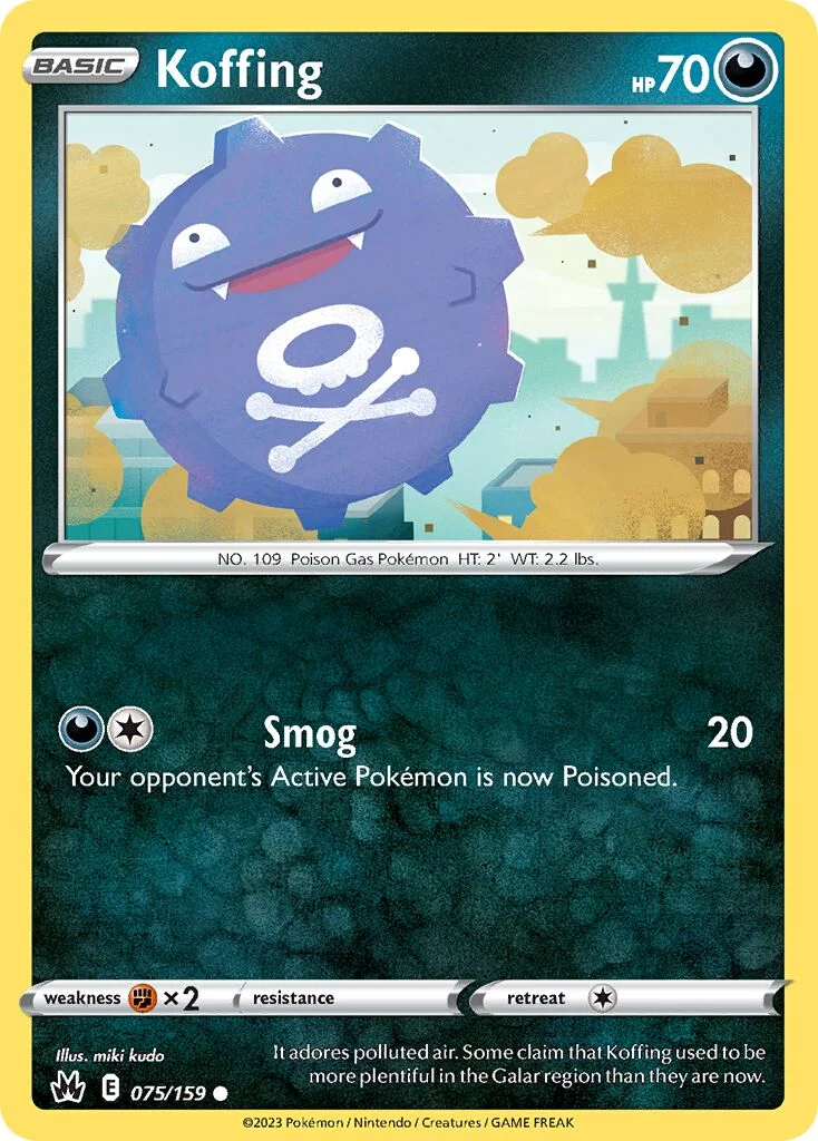 Koffing 「CRZ 075/159」「EN」