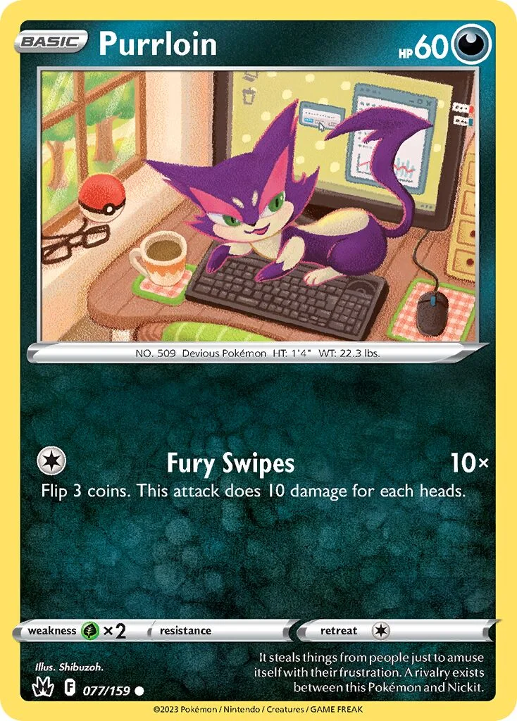 Purrloin 「CRZ 077/159」「EN」