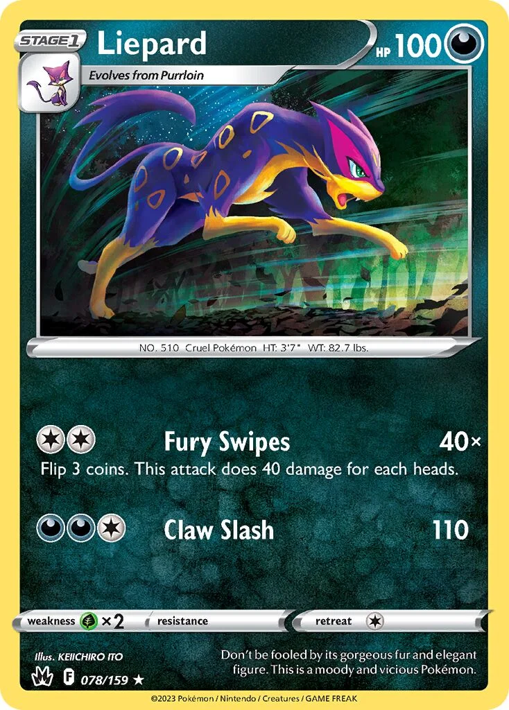 Liepard 「CRZ 078/159」「EN」