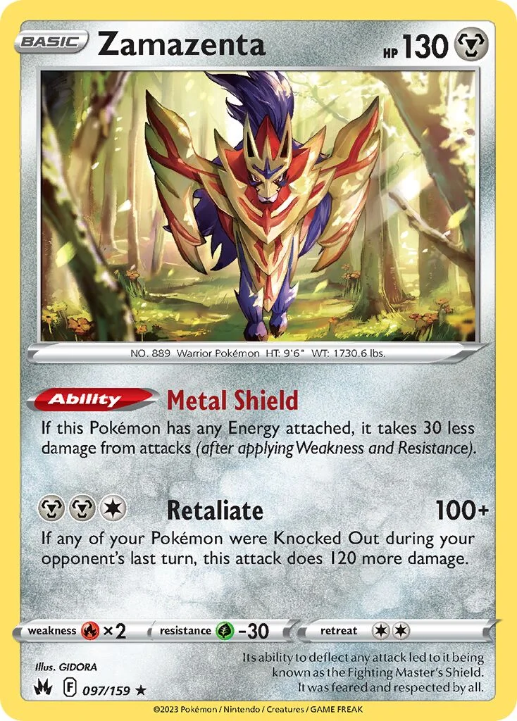 Zamazenta 「CRZ 097/159」「EN」