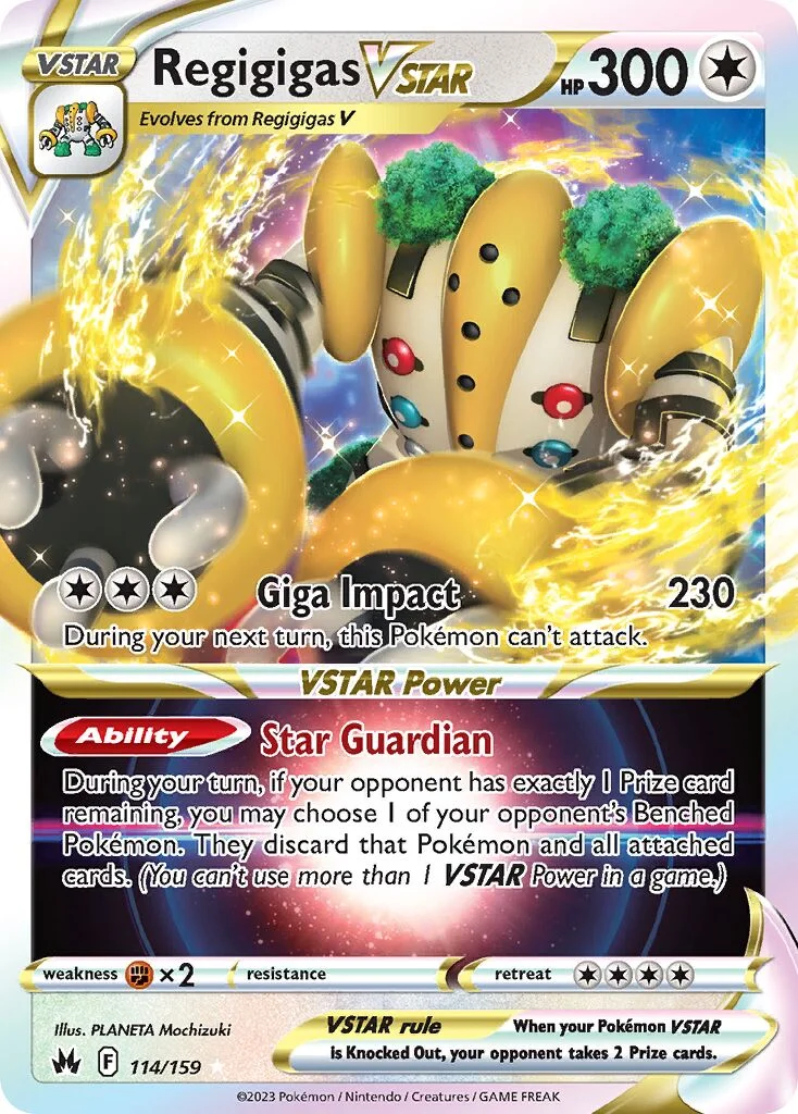 Regigigas VSTAR 「CRZ 114/159」「EN」