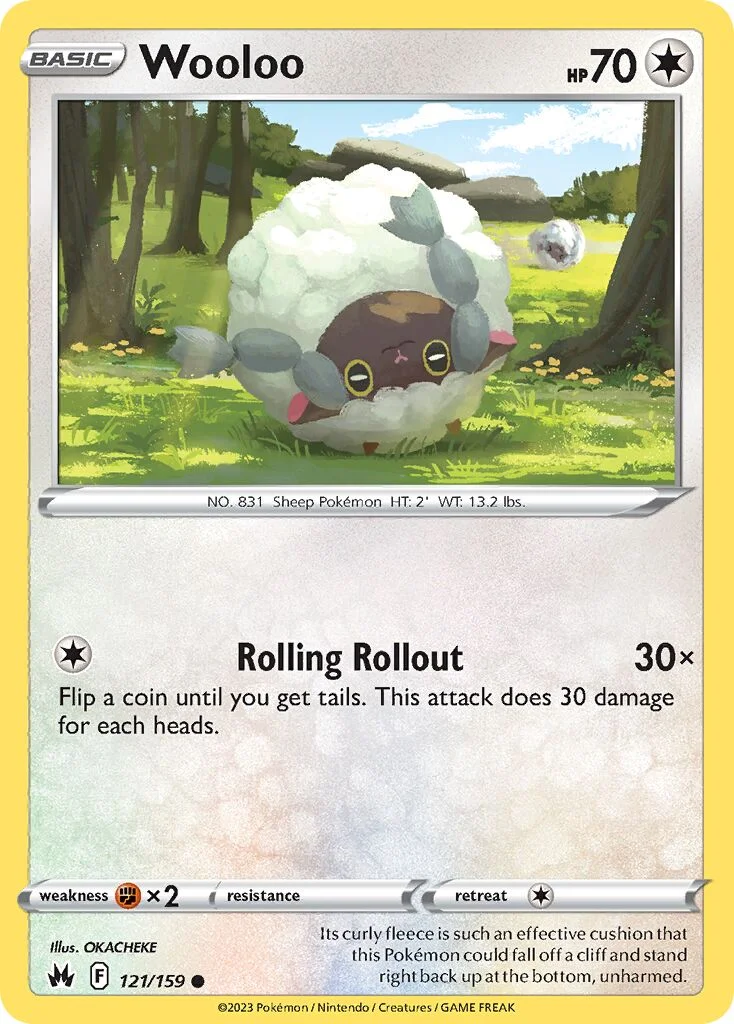 Wooloo 「CRZ 121/159」「EN」