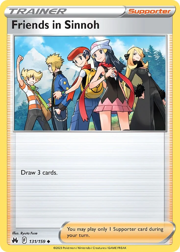 Friends in Sinnoh 「CRZ 131/159」「EN」