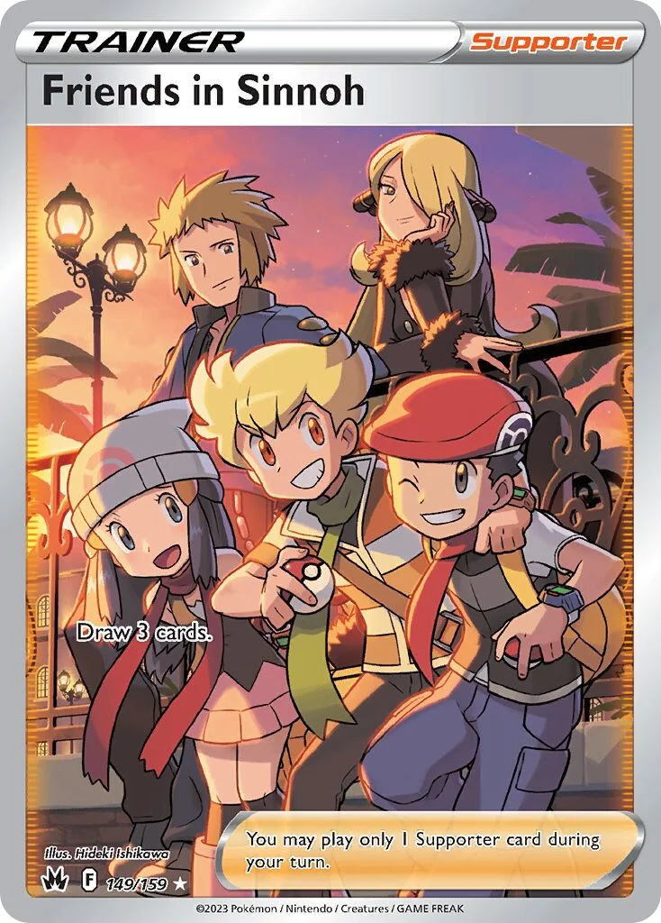 Friends in Sinnoh 「CRZ 149/159」「EN」