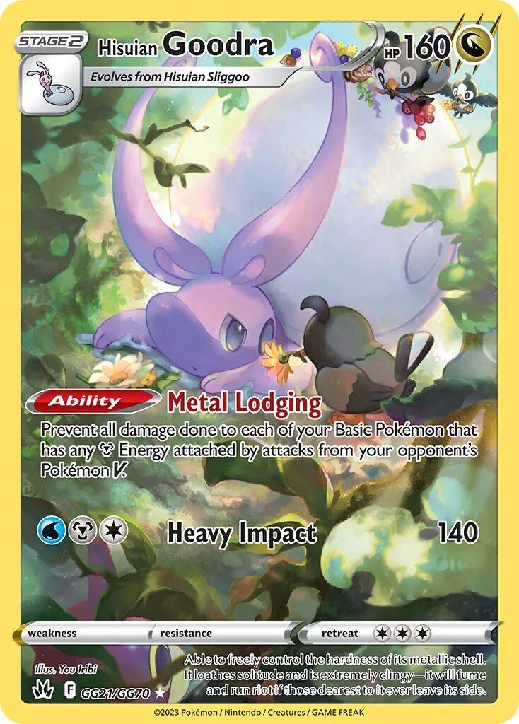 Hisuian Goodra 「CRZ GG21/GG70」「EN」