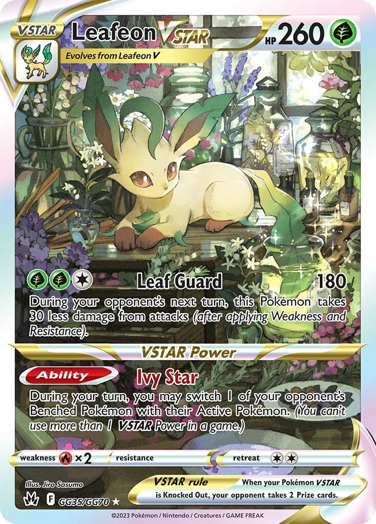 Leafeon VSTAR 「CRZ GG35/GG70」「EN」
