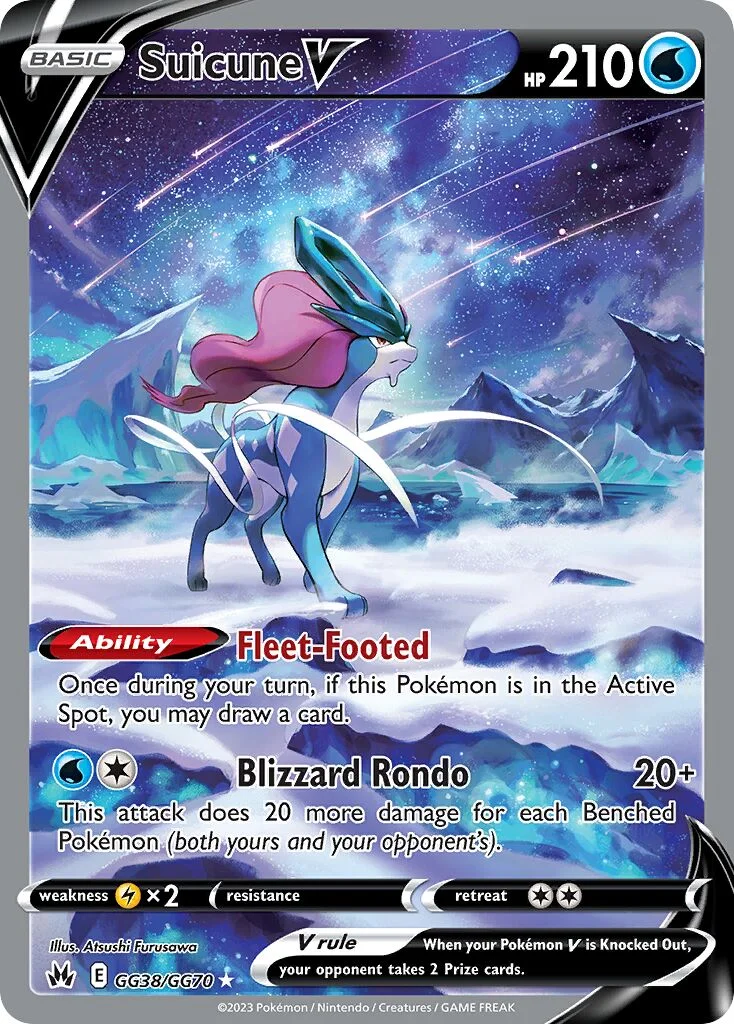 Suicune V 「CRZ GG38/GG70」「EN」