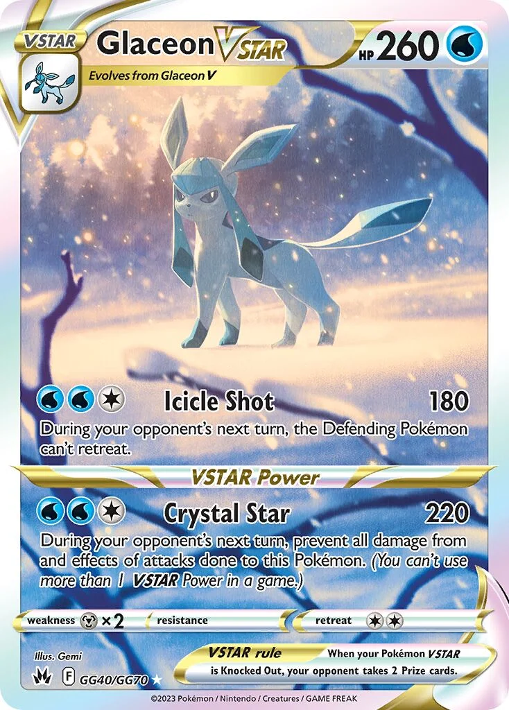 Glaceon VSTAR 「CRZ GG40/GG70」「EN」