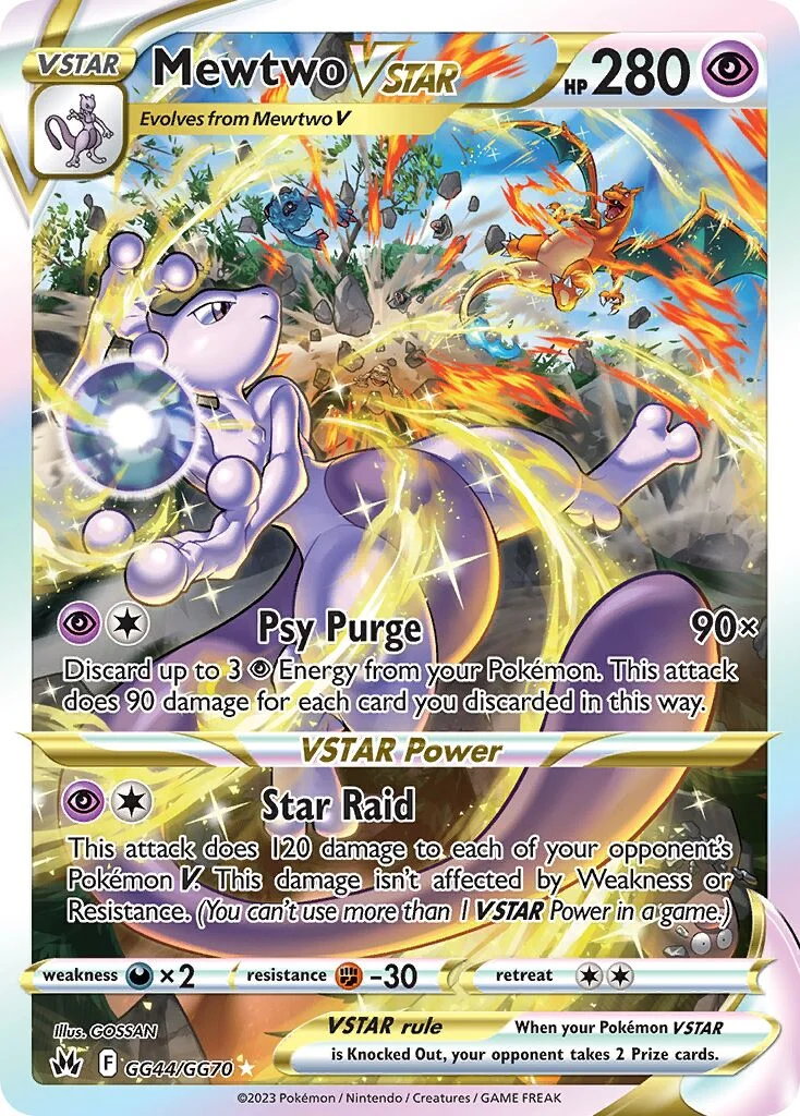 Mewtwo VSTAR 「CRZ GG44/GG70」「EN」