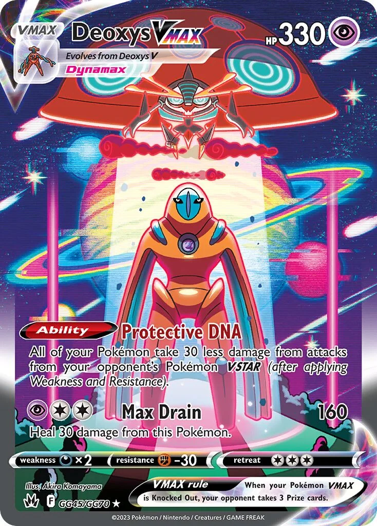 Deoxys VMAX 「CRZ GG45/GG70」「EN」