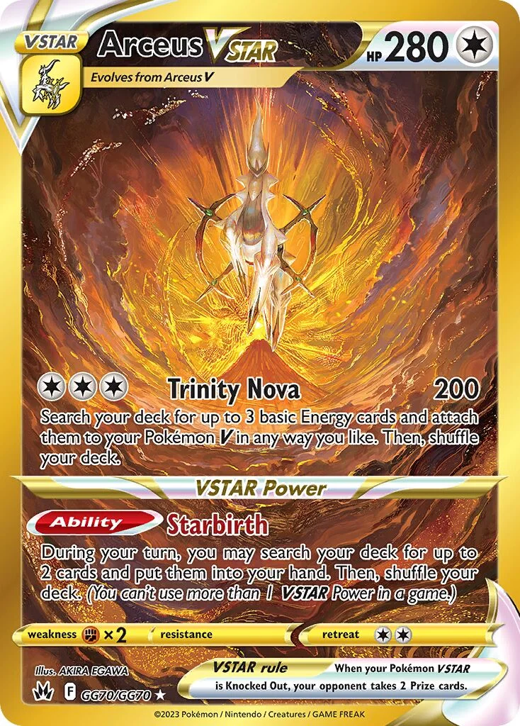 Arceus VSTAR 「CRZ GG70/GG70」「EN」