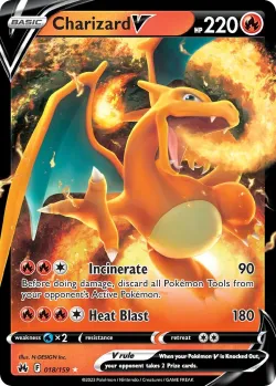 Charizard V #018/159 · Pokémon