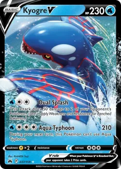 Kyogre V #037/159 · Pokémon