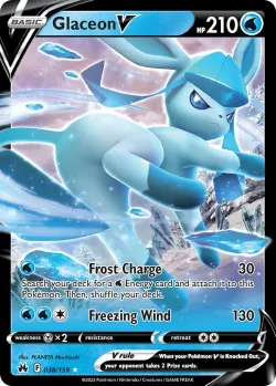 Glaceon V #038/159 · Pokémon
