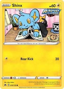 Shinx #039/159 · Pokémon