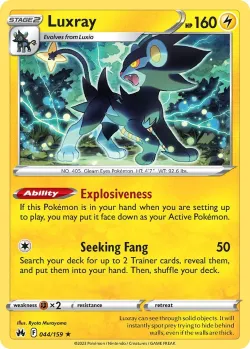 Luxray #044/159 · Pokémon